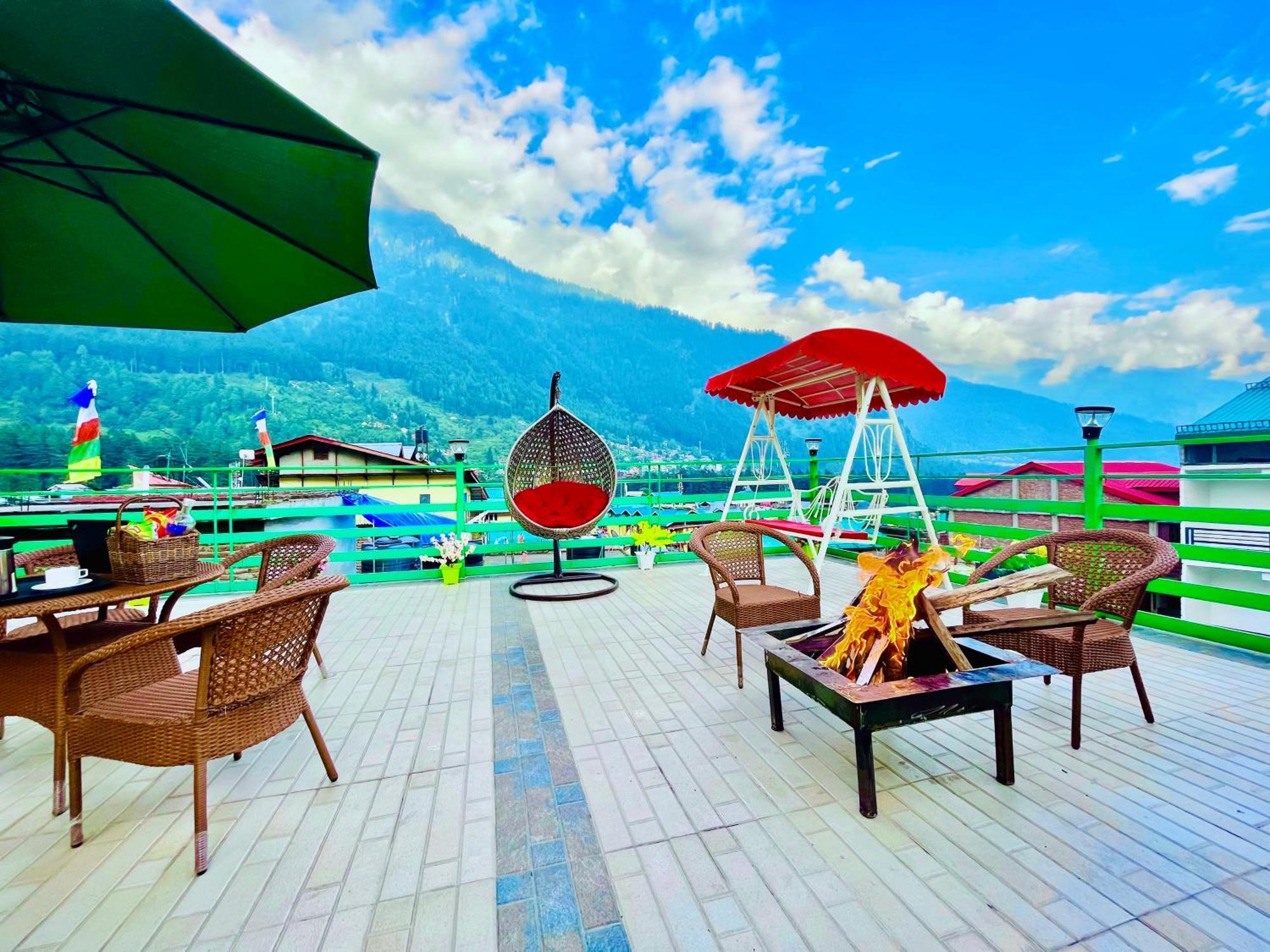 Tata Vista Resort Mall Road Manali - Centrally Heated & Air Cooled Exterior foto