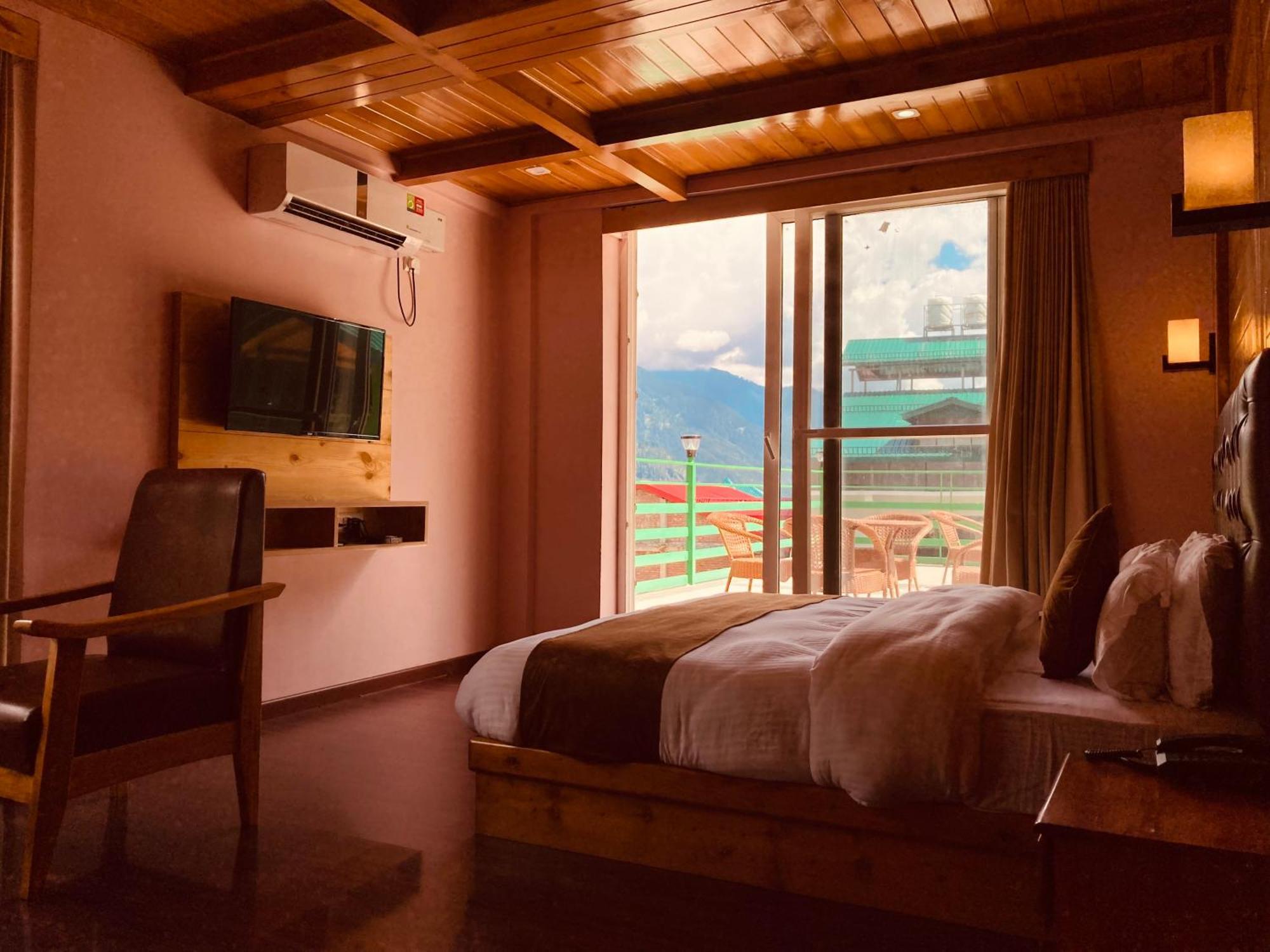 Tata Vista Resort Mall Road Manali - Centrally Heated & Air Cooled Exterior foto