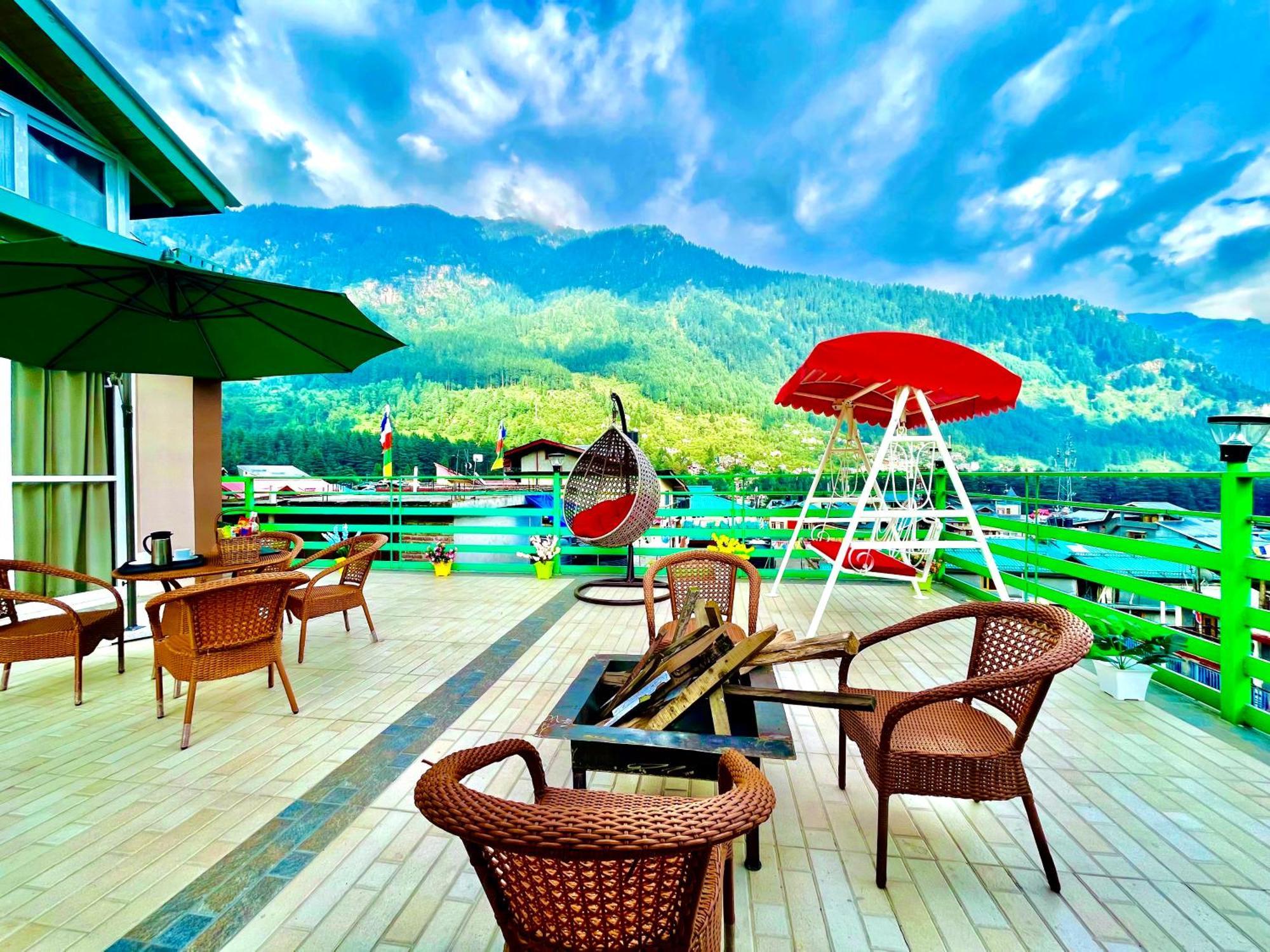 Tata Vista Resort Mall Road Manali - Centrally Heated & Air Cooled Exterior foto